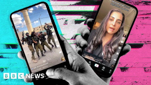Slick videos or more 'authentic' content? The Israel-Gaza battles raging on TikTok and X