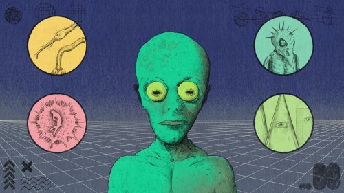 The weird aliens of early science fiction
