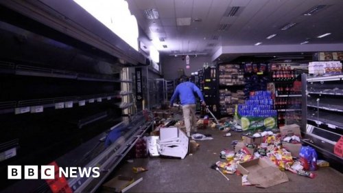 South Africa looting: I'm struggling to find food