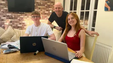 'Our dad's a teacher - this is how we deal with revision stress at home'