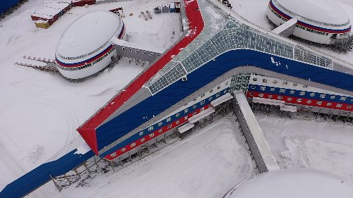 Inside Russia's Arctic military base