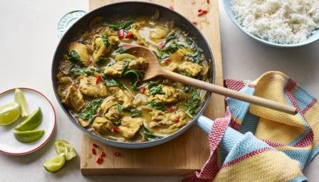 Coconut chicken curry recipe
