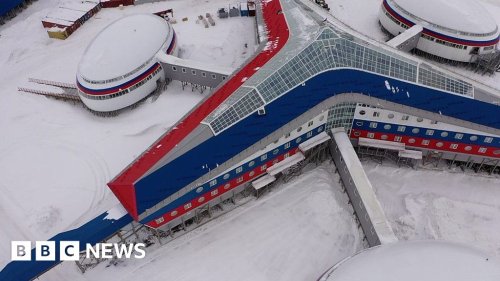 Inside Russia's Arctic military base