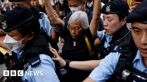 Tiananmen Square: Hong Kong police make arrests on anniversary of massacre