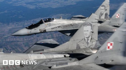 Kremlin aims to destroy Ukraine jets after Poland and Slovakia pledges