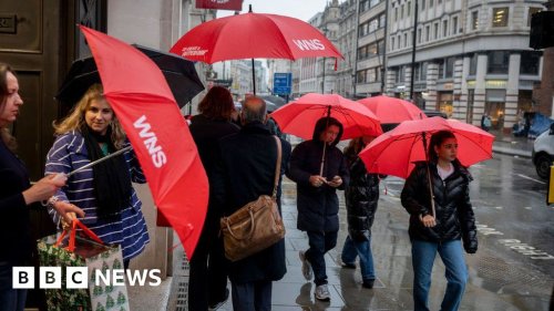 UK weather warnings in force as rain replaces snow