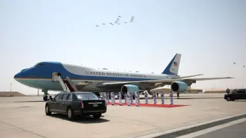 New era beckons for Air Force One after Qatari offer - but what's it like inside?