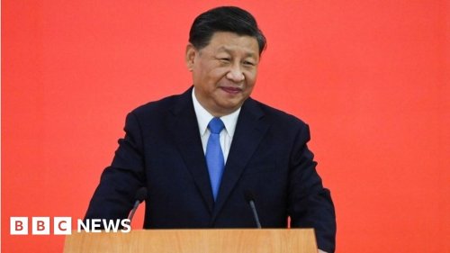 China's President Xi arrives in Hong Kong for handover anniversary