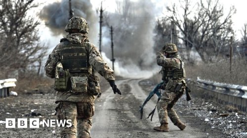 Ukraine war: Soldier tells BBC of front-line 'hell'