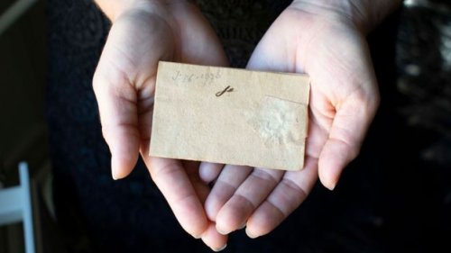 The clever folds that kept letters secret