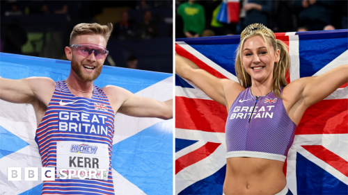 World Athletics Indoor Championships 2024: Josh Kerr and Molly Caudery win gold medals for Great Britain