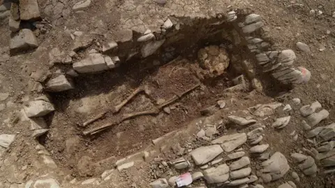 Mystery of medieval cemetery near airport runway deepens