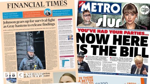 Newspaper headlines: PM 'gears up for survival fight'