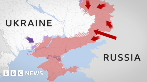 Ukraine war in maps: Tracking the Russian invasion after six months