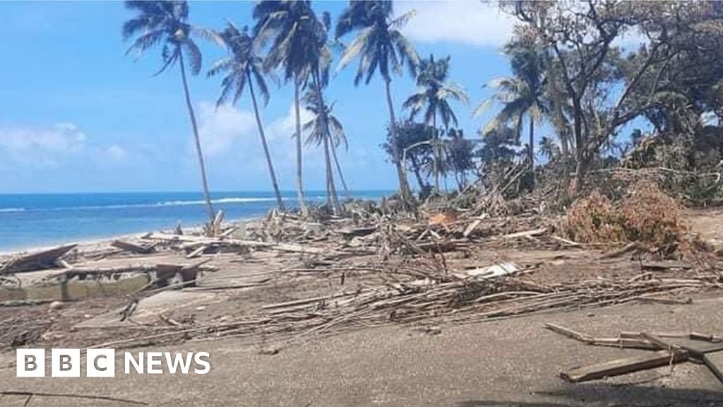 Tonga volcano: New images reveal scale of damage after tsunami