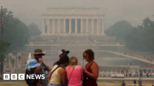 Canada wildfires: US East Coast sees worst air quality in years