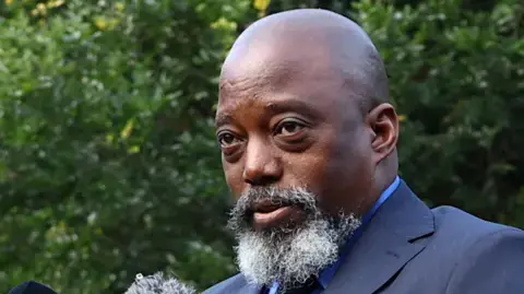DR Congo bans ex-president's party over alleged rebel links