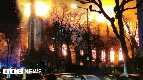St John's Wood: Historic church destroyed in large fire
