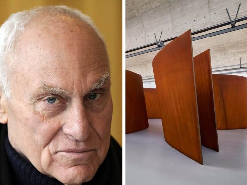 Mort de Richard Serra, le sculpteur qui faisait danser de monumentales plaques d'acier
