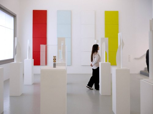 À l’Espace de l’art concret, la constellation à géométrie variable de Gottfried Honegger