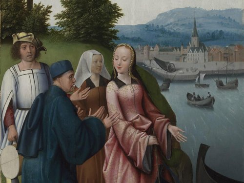 Le « Retable de Dymphne » de Goossen van der Weyden : les malheurs d’une martyre patronne des fous