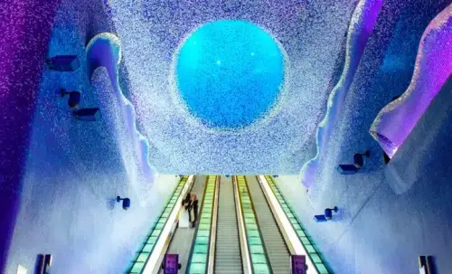 Cultes ! Les 10 stations de métro les plus folles du monde