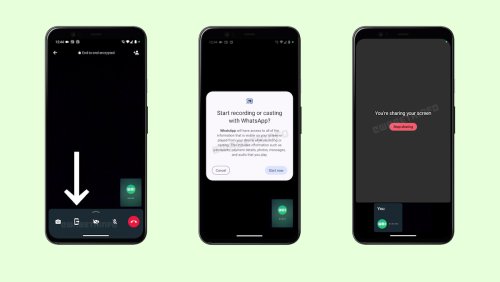 WhatsApp teste le partage d'écran sur les smartphones Android