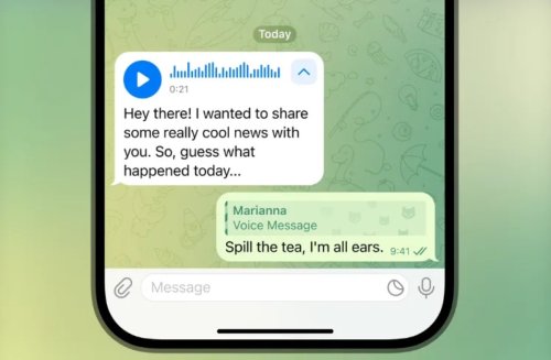 Telegram propose désormais des transcriptions limitées de messages vocaux à tous les utilisateurs