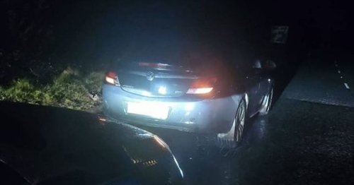 Police arrest 'incoherent' adults found with small child in car