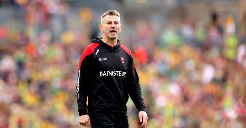 Rory Gallagher says Derry shouldn't be content with winning an Ulster title