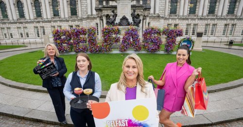 Belfast One brings a pop of colour to Belfast city centre this summer