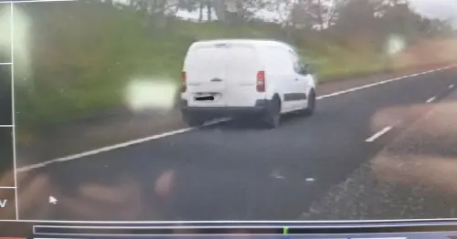PSNI fine van driver on M1 who was 'holding a mobile phone in his hand with a video playing'
