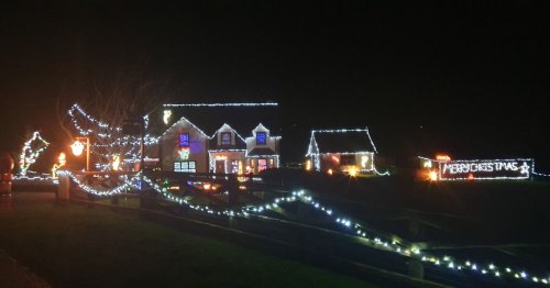 Co Tyrone family’s impressive Christmas lights display in aid of Air Ambulance