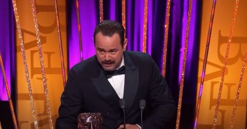 Danny Dyer's sweet four-word remark to daughters as he wins first ever BAFTA TV Award