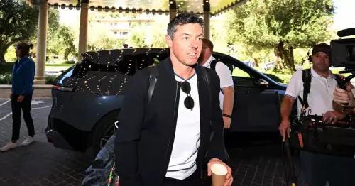 Rory McIlroy's controversial PGA Championship behaviour before breaking cover at Europa League final