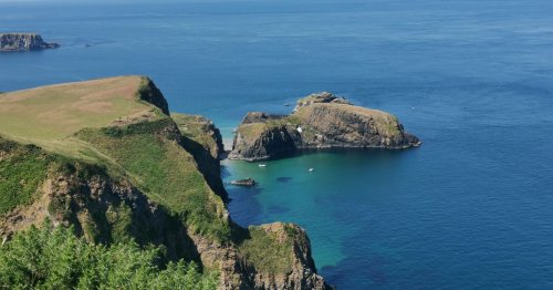 Carrick-a-Rede rope bridge reopens for the first time in two years