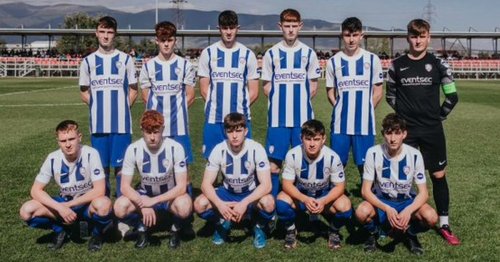 UEFA Youth League: Coleraine coach hails history-making teens