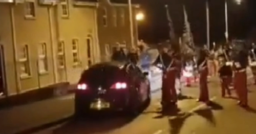 'Shocking scenes' as car drives into Co Down flute band