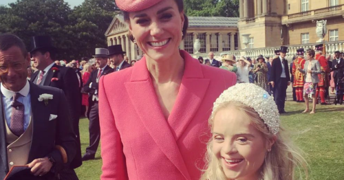 Co Tyrone model Kate Grant on her excitement at meeting Kate Middleton at Buckingham Palace
