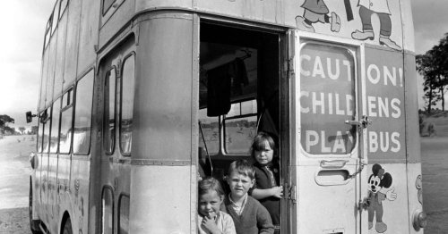 Take a trip down memory lane - a Belfast Play Bus in the 70s