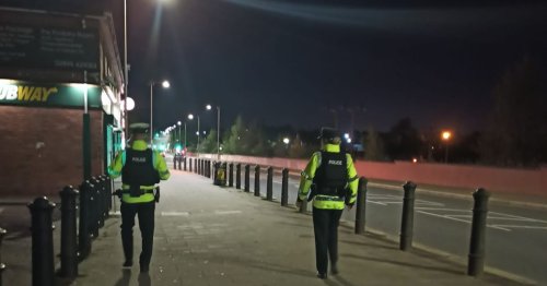 Police on patrol in West Belfast after anti-social behaviour
