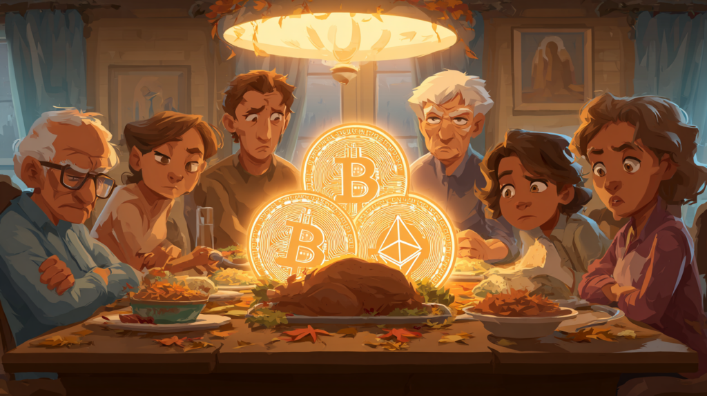 Bitcoin, Ethereum, Dogecoin Are Down Since Last Thanksgiving: Prepare For Some Awkward Dinner-Table Questions