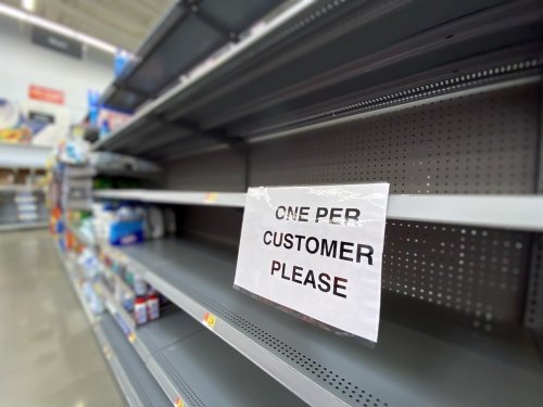 Economists Warn Of 'Empty Shelves' If Goods Stop Coming From China Amid Falling Inventory-To-Sales Ratio And Potential Tariffs