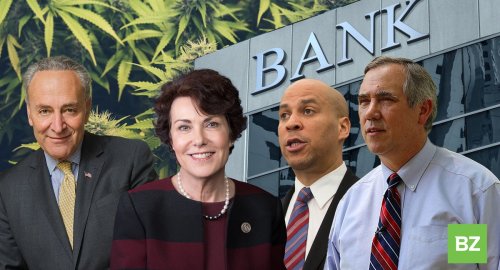 Schumer, Merkley, Booker & Other Senate Dems Push For Cannabis Banking Bill: 'We're Gaining Momentum'