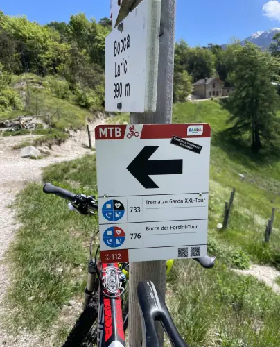 Neue Bike-Beschilderung am Gardasee