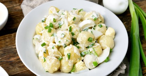 Rezept für Kartoffelsalat mit Joghurt-Dressing: So leicht, so frisch! So haben Sie Kartoffelsalat garantiert noch nie gegessen…