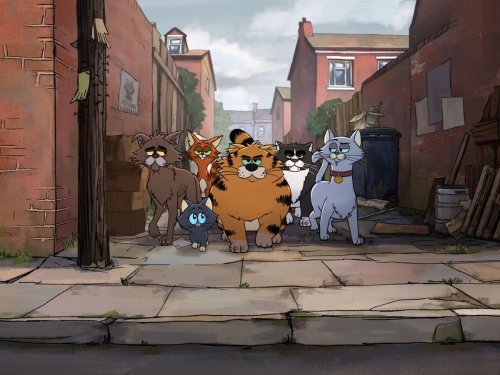 Do Gus and co safely drop Kitten back home in 'Alley Cats'?