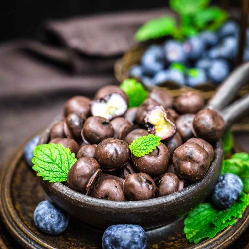 Blueberries In Dark Chocolate
