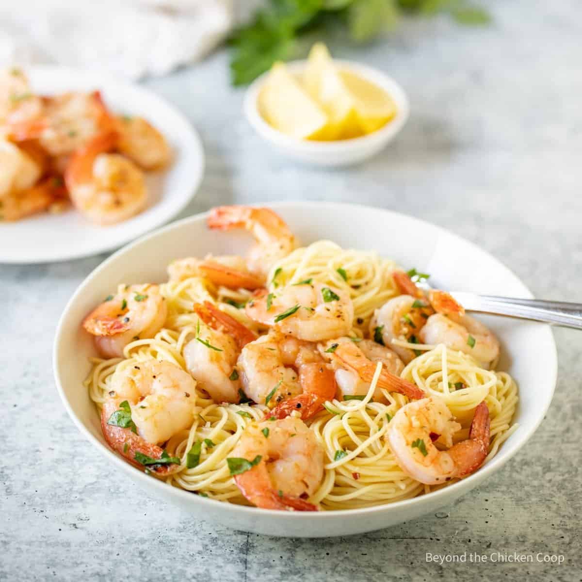 Pan Fried Shrimp