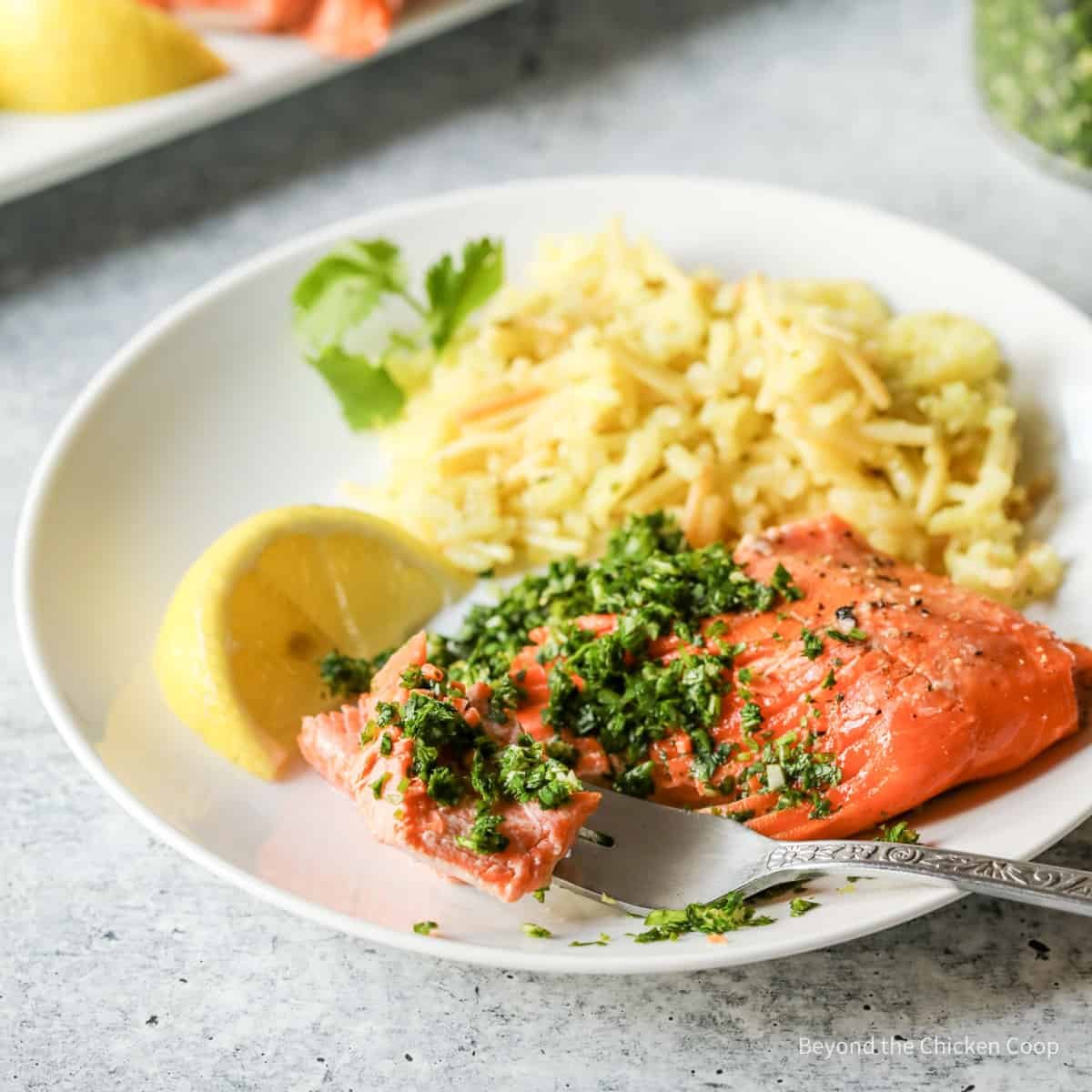Grilled Sockeye Salmon